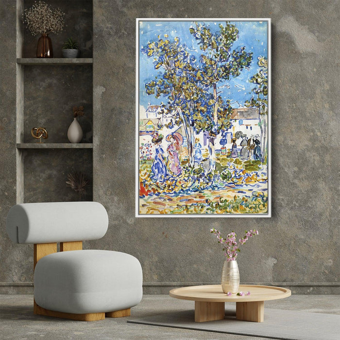 Spring Promenade by Maurice Prendergast - Canvas Artwork