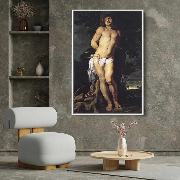 St. Sebastian by Peter Paul Rubens - Canvas Artwork