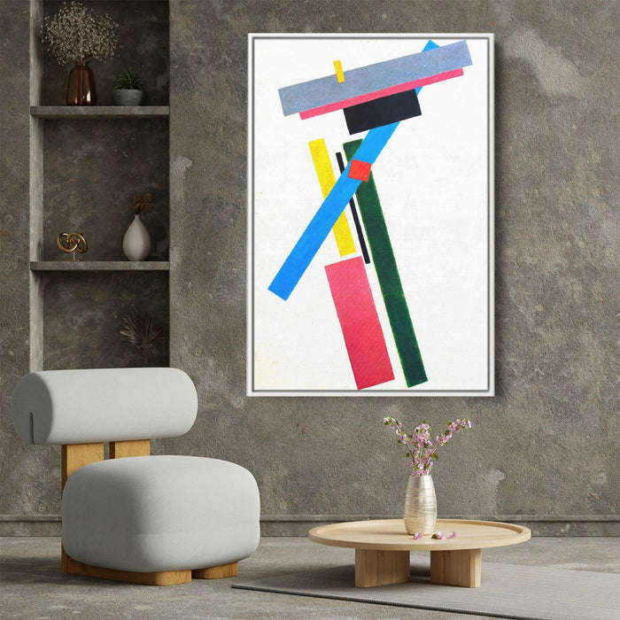 Suprematistic Construction by Kazimir Malevich - Canvas Artwork