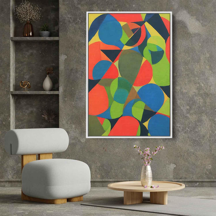 Tan Geometric Shapes #220 - Kanvah