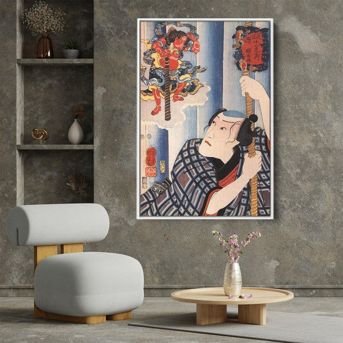 The actor by Utagawa Kuniyoshi - Canvas Artwork