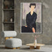 The Black Dress by Amedeo Modigliani - Canvas Artwork