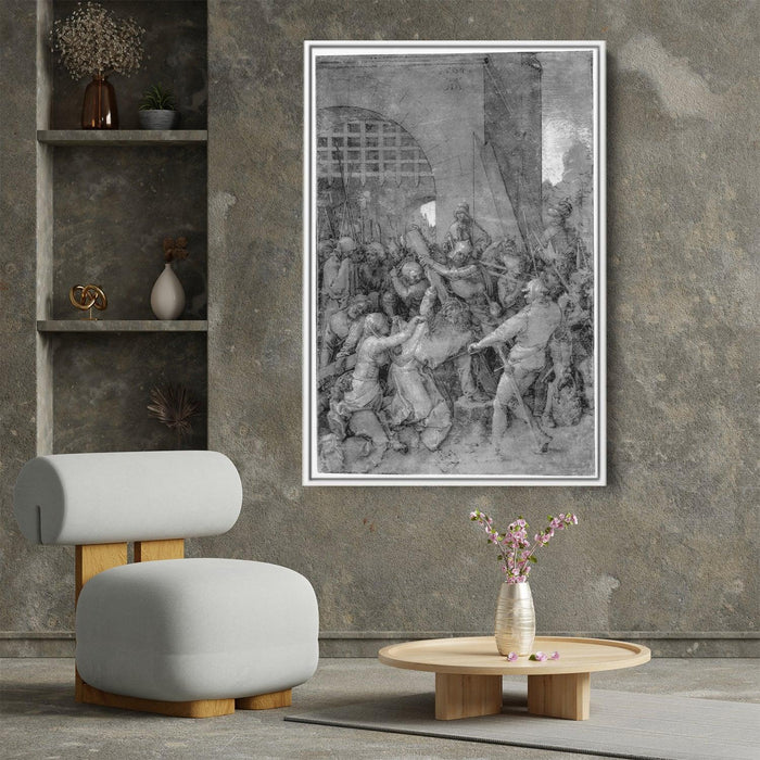 The Cross of Christ by Albrecht Durer - Canvas Artwork