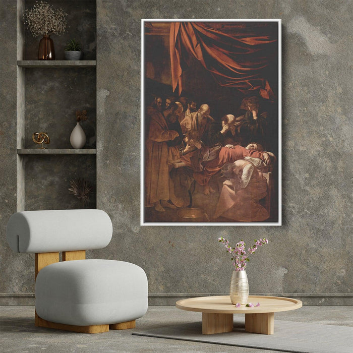 The Death of the Virgin by Caravaggio - Canvas Artwork