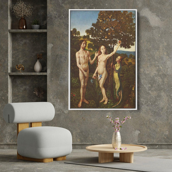 The Fall of Man by Hugo van der Goes - Canvas Artwork