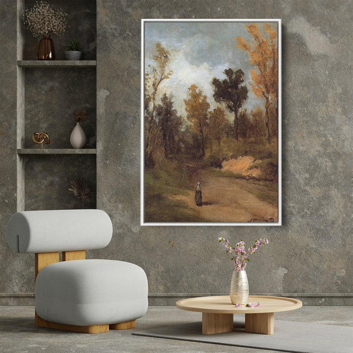 The Forest Path by Paul Gauguin - Canvas Artwork