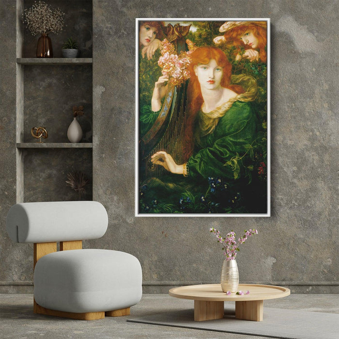 The Garland by Dante Gabriel Rossetti - Canvas Artwork