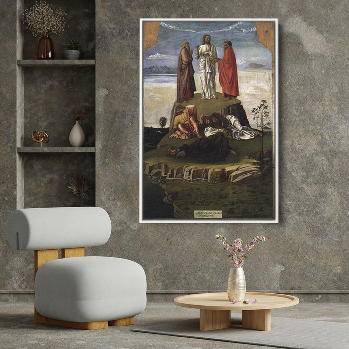 Transfiguration of Christ on Mount Tabor by Giovanni Bellini - Canvas Artwork