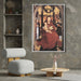 Virgin and Child Enthroned with two Musical Angels by Hans Memling - Canvas Artwork