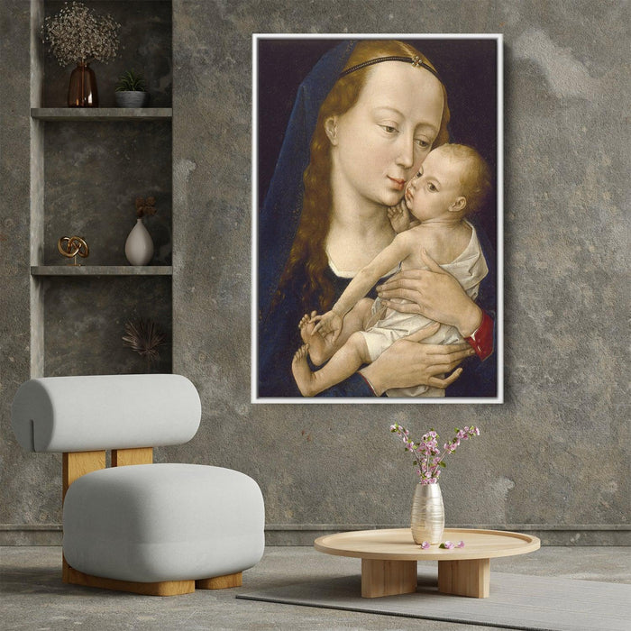 Virgin and Child by Rogier van der Weyden - Canvas Artwork