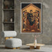 Virgin Enthroned with Angels by Cimabue - Canvas Artwork