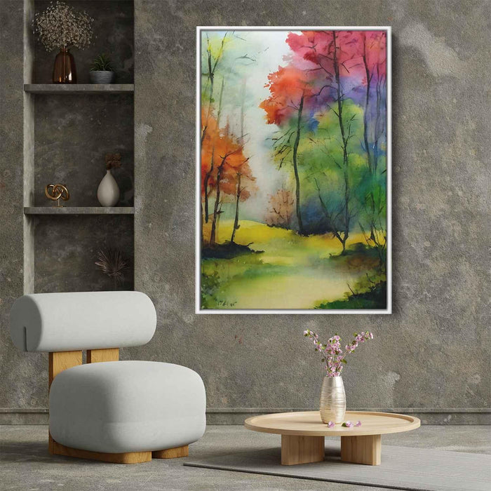 Watercolor Forest #202 - Kanvah