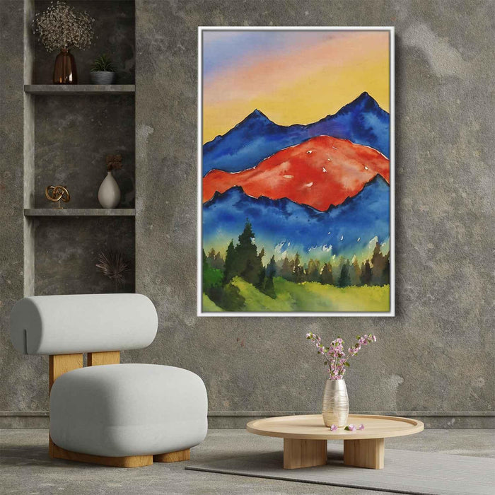 Watercolor Mountain #203 - Kanvah