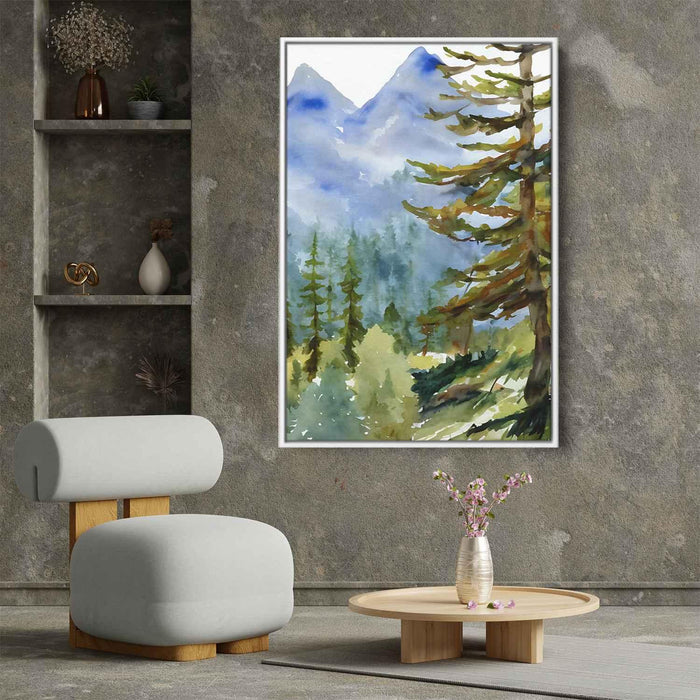 Watercolor Mountain #220 - Kanvah