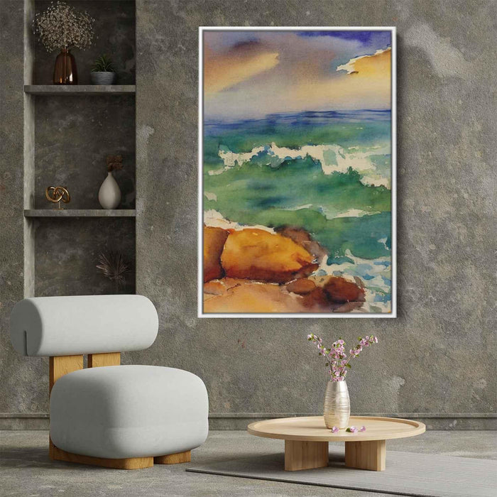 Watercolor Sea #202 - Kanvah