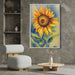 Watercolor Sunflower #203 - Kanvah