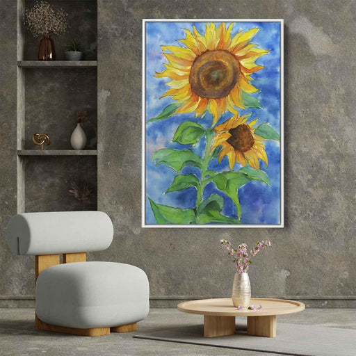 Watercolor Sunflower #207 - Kanvah