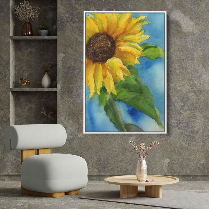 Watercolor Sunflower #213 - Kanvah