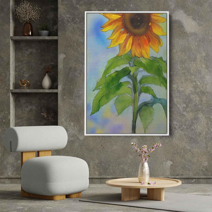 Watercolor Sunflower #226 - Kanvah