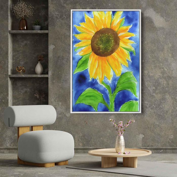 Watercolor Sunflower #231 - Kanvah