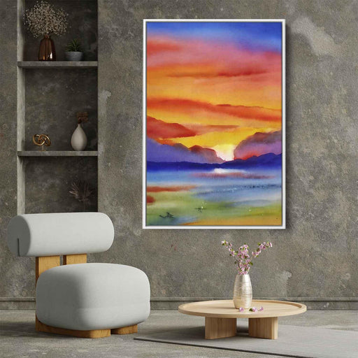 Watercolor Sunset #205 - Kanvah