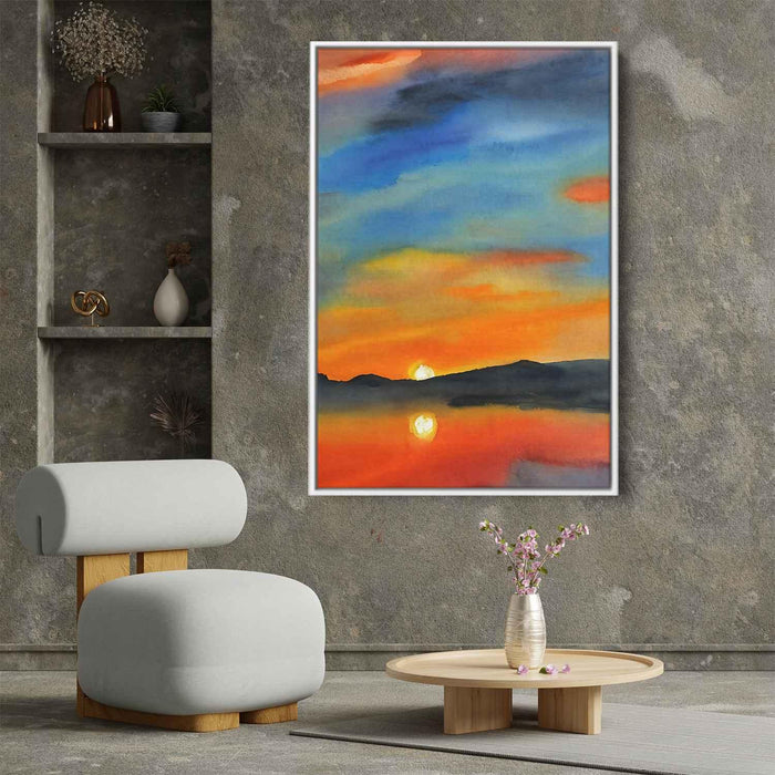 Watercolor Sunset #229 - Kanvah