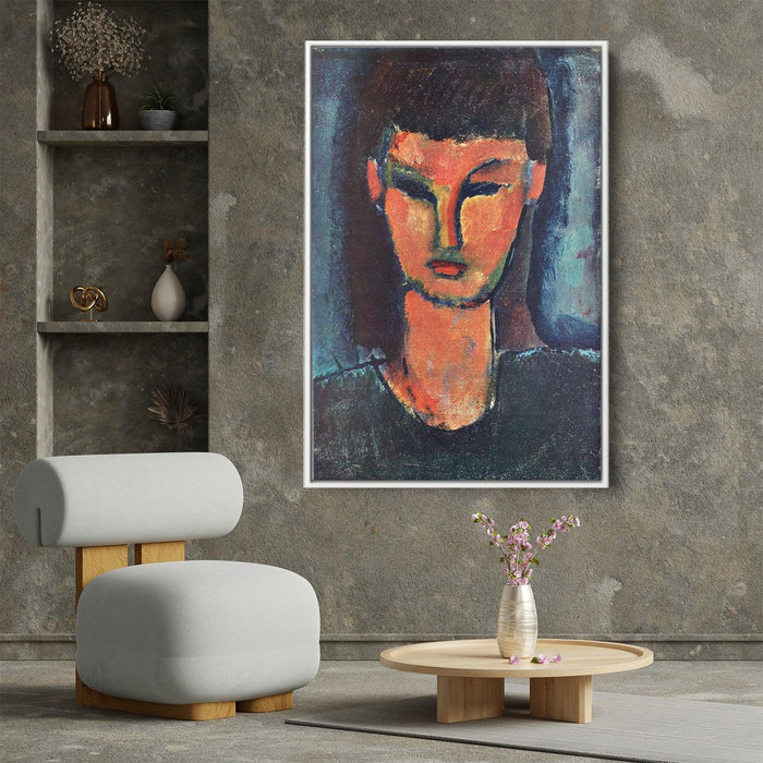 Young Woman by Amedeo Modigliani - Canvas Artwork