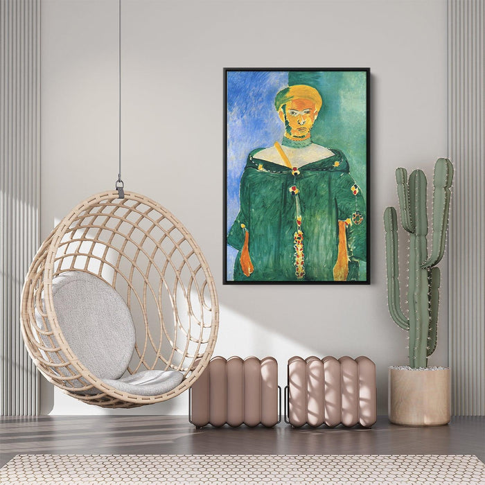 Standing Moroccan in Green (Standing Riffian) by Henri Matisse - Canvas Artwork