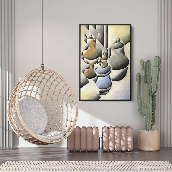 Still Life with Oil Lamp by Juan Gris - Canvas Artwork