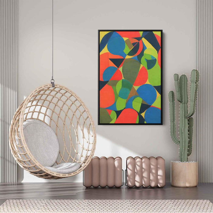 Tan Geometric Shapes #220 - Kanvah