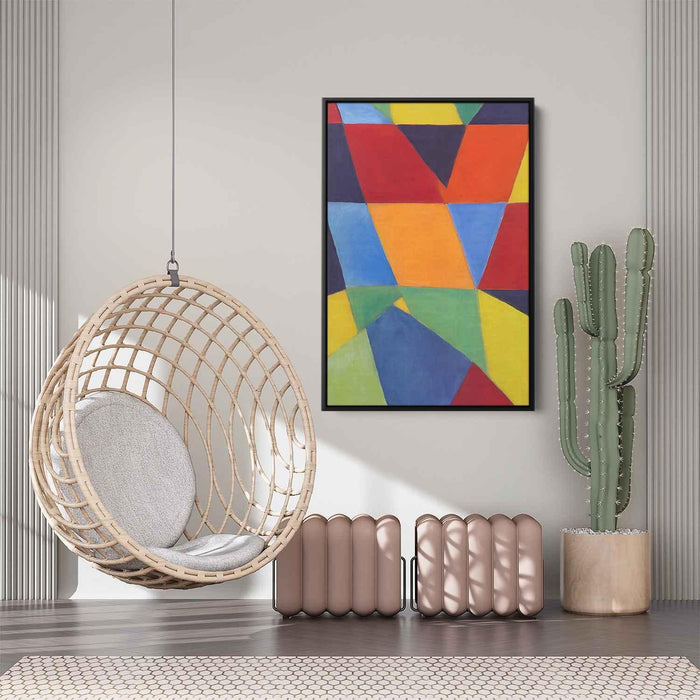 Tan Geometric Shapes #236 - Kanvah