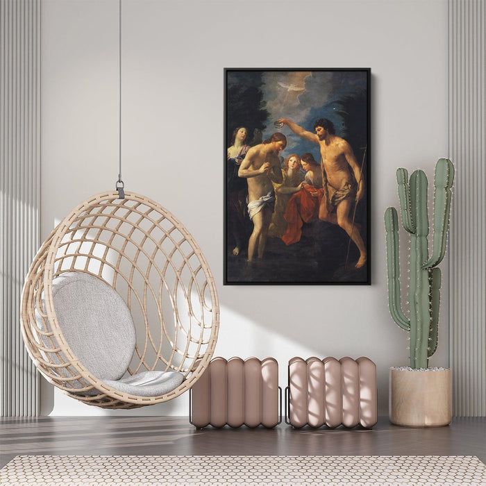 The Baptism of Christ by Guido Reni - Canvas Artwork