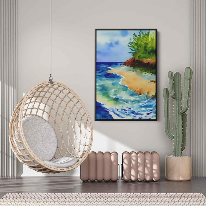 Watercolor Beach #223 - Kanvah