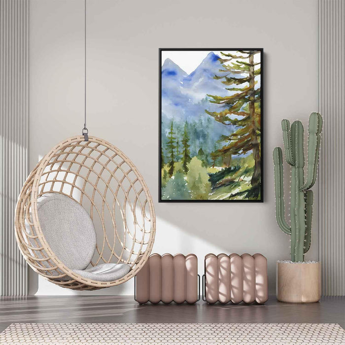 Watercolor Mountain #220 - Kanvah