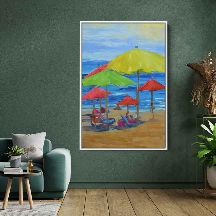 Abstract Beach Umbrellas #202 - Kanvah