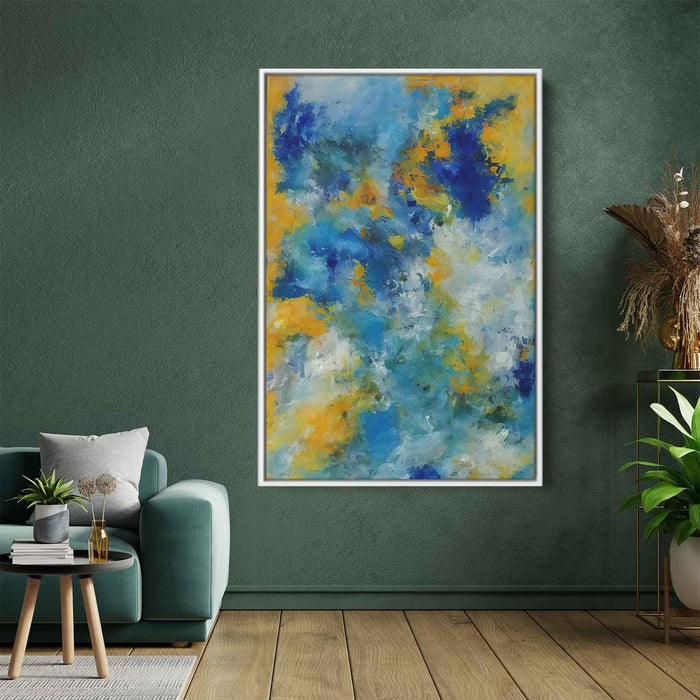 Blue Abstract Ocean #205 - Kanvah