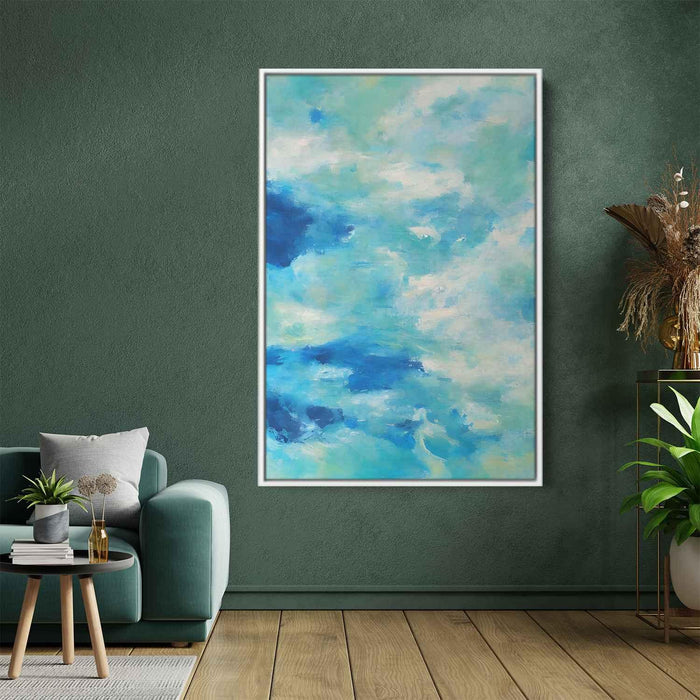 Blue Abstract Ocean #213 - Kanvah