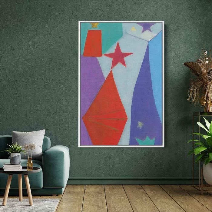 Pastel Bauhaus Stars #229 - Kanvah