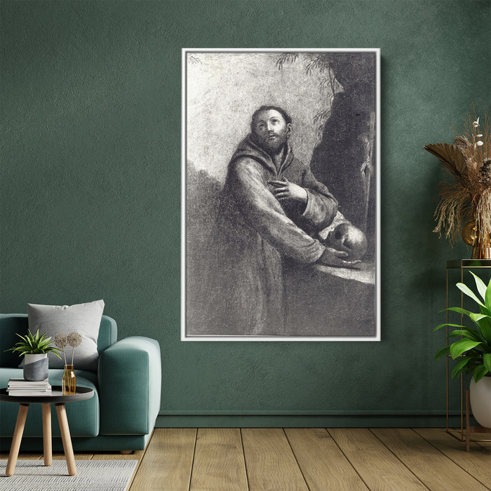 St. Francis by Guido Reni - Canvas Artwork