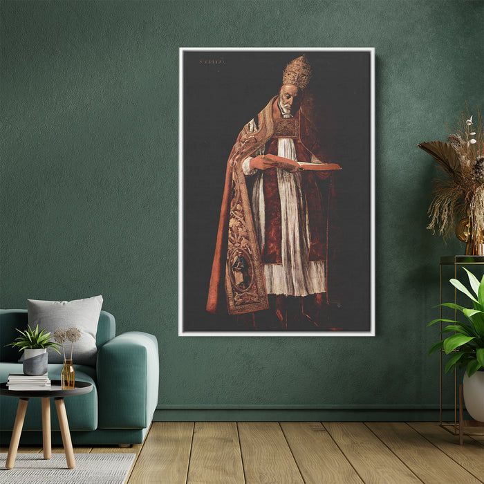 St. Gregory by Francisco de Zurbaran - Canvas Artwork