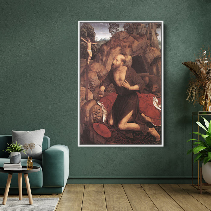 St. Jerome by Hans Memling - Canvas Artwork