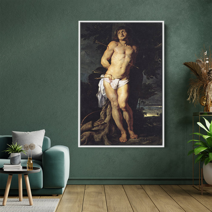 St. Sebastian by Peter Paul Rubens - Canvas Artwork