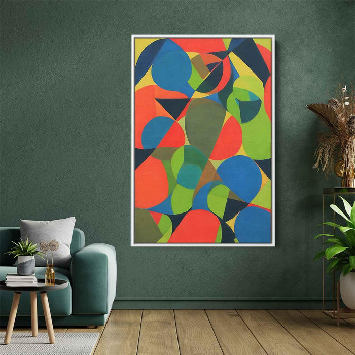 Tan Geometric Shapes #220 - Kanvah