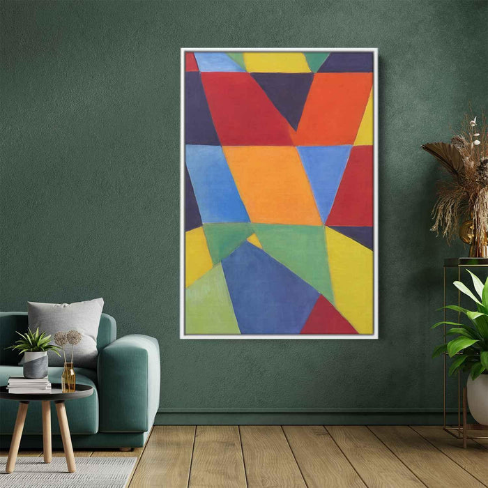 Tan Geometric Shapes #236 - Kanvah