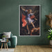 The Archangel Michael defeating Satan by Guido Reni - Canvas Artwork