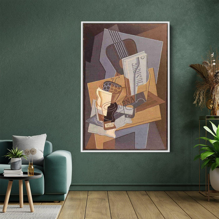 The Book of Music by Juan Gris - Canvas Artwork