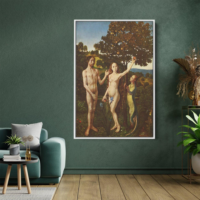 The Fall of Man by Hugo van der Goes - Canvas Artwork