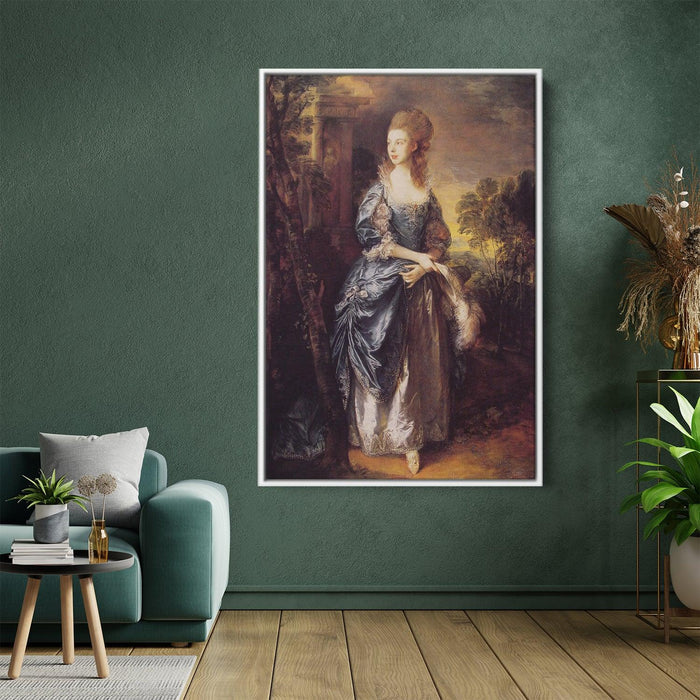 The Honourable Frances Duncombe by Thomas Gainsborough - Canvas Artwork