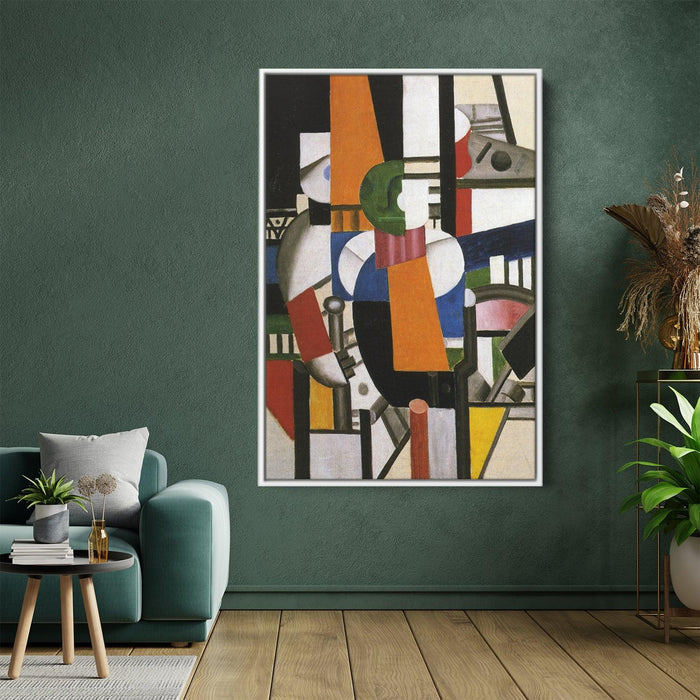 The Man with the cane by Fernand Leger - Canvas Artwork