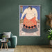 The sumo wrestler by Utagawa Kuniyoshi - Canvas Artwork